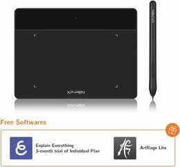 Графический планшет XP-Pen Deco Fun XS Black