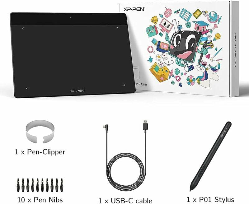 Графический планшет XP-Pen Deco Fun XS Black