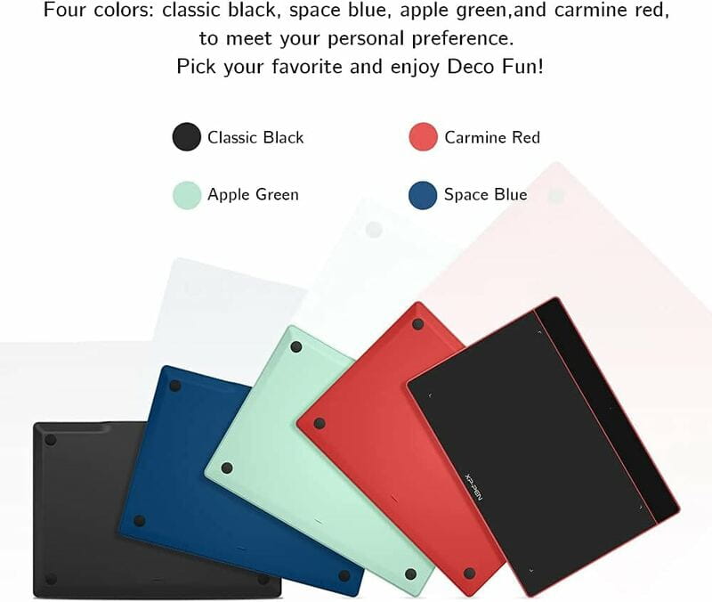 Графический планшет XP-Pen Deco Fun XS Black