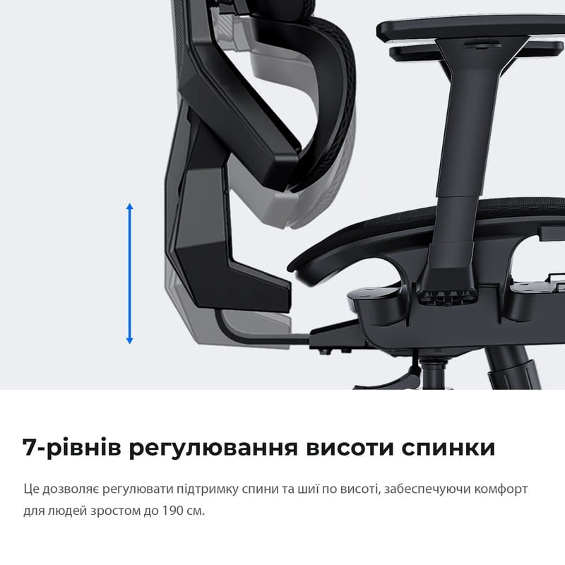 Кресло для геймеров Anda Seat X-Air Mega Size XL Mesh Space Black (AD-WY-01-BBB)