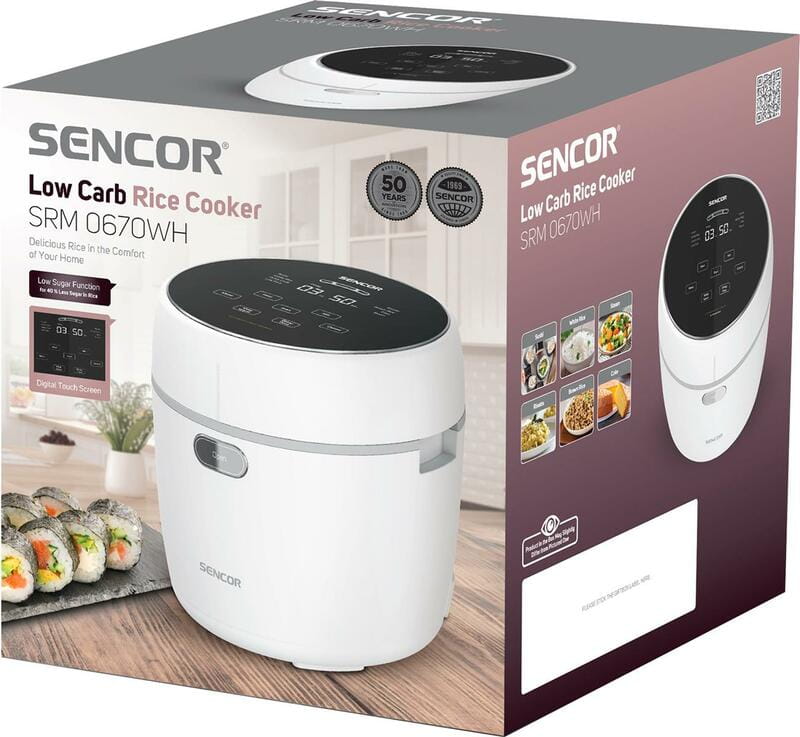 Рисоварка Sencor SRM0670WH