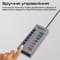 Фото - Концентратор USB Type-C Promate Gegahub-10G 7 in 1 Grey | click.ua