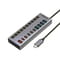Фото - Концентратор USB Type-C Promate Gegahub-5G 10 in 1 Grey | click.ua
