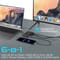 Фото - Концентратор USB Type-C Promate MediaHub-C6 6 in 1 Black | click.ua