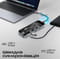 Фото - Концентратор USB Type-C Promate TransHub-Go 9 in 1 Grey | click.ua