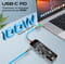 Фото - USB-хаб Promate TransHub-Go USB Type-C 9-в-1 Grey | click.ua