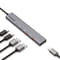 Фото - Концентратор USB Type-C Promate LiteHub-Pro 4 in 1 Grey | click.ua