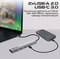 Фото - Концентратор USB Type-C Promate LinkHub-5x 5 in 1 Grey | click.ua