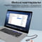 Фото - Концентратор USB Type-C Promate LinkHub-5x 5 in 1 Grey | click.ua