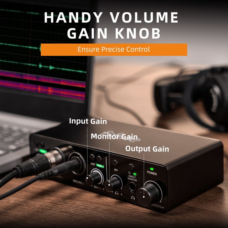 Аудиоинтерфейс Fifine (Ampli3)