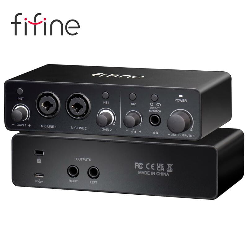 Аудиоинтерфейс Fifine (Ampli3)