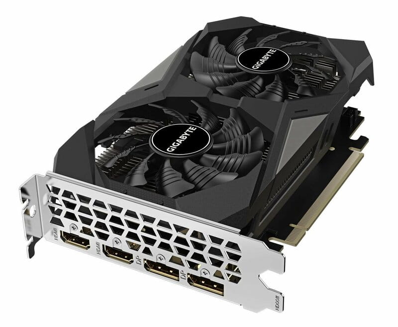 Видеокарта GF RTX 3050 6GB GDDR6 WindForce OC V2 Gigabyte (GV-N3050WF2OCV2-6GD)