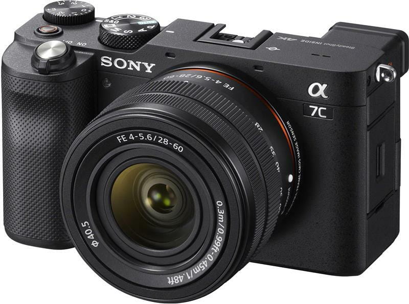 Цифровая фотокамера Sony Alpha 7C Kit 28-60mm Black (ILCE7CLB.CEC)