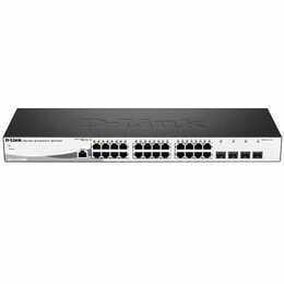 Комутатор D-Link DGS-1210-28P/ME 24x1G PoE, 4xSFP