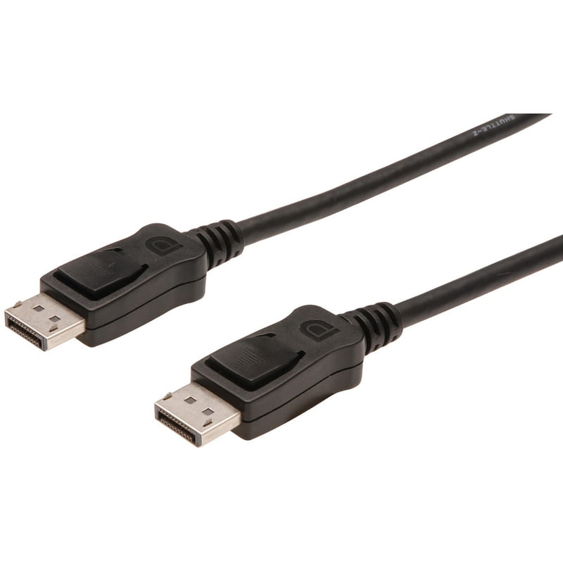 Кабель DIGITUS DisplayPort (AM/AM) 1m, black (AK-340100-010-S)