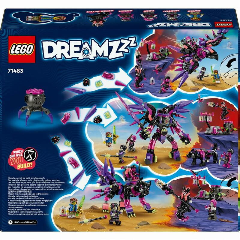 Конструктор LEGO DREAMZzz Кошмарные существа Неведьмы (71483)