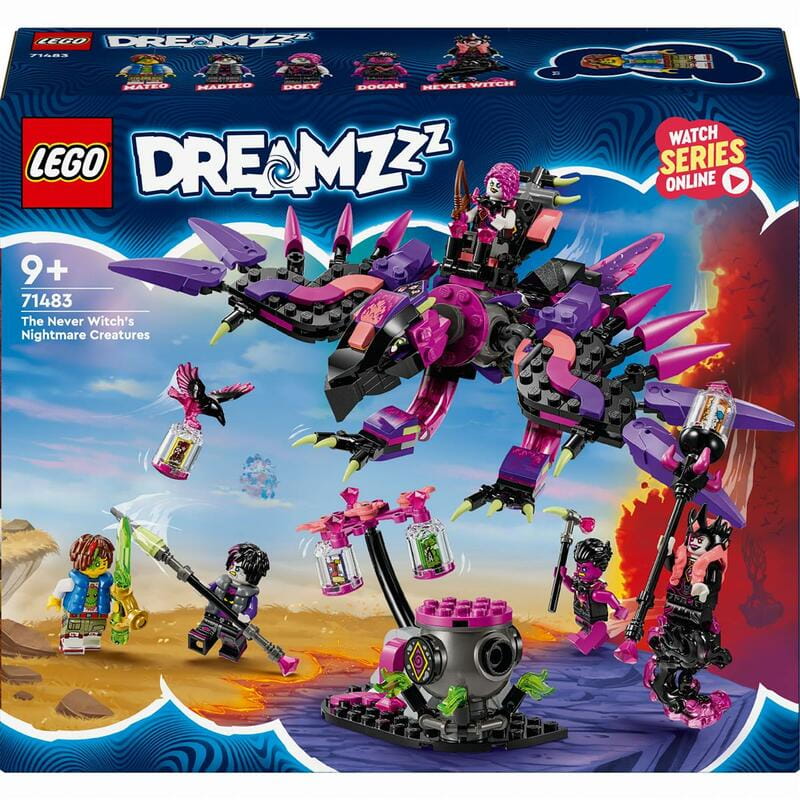 Конструктор LEGO DREAMZzz Кошмарні істоти Невідьми (71483)