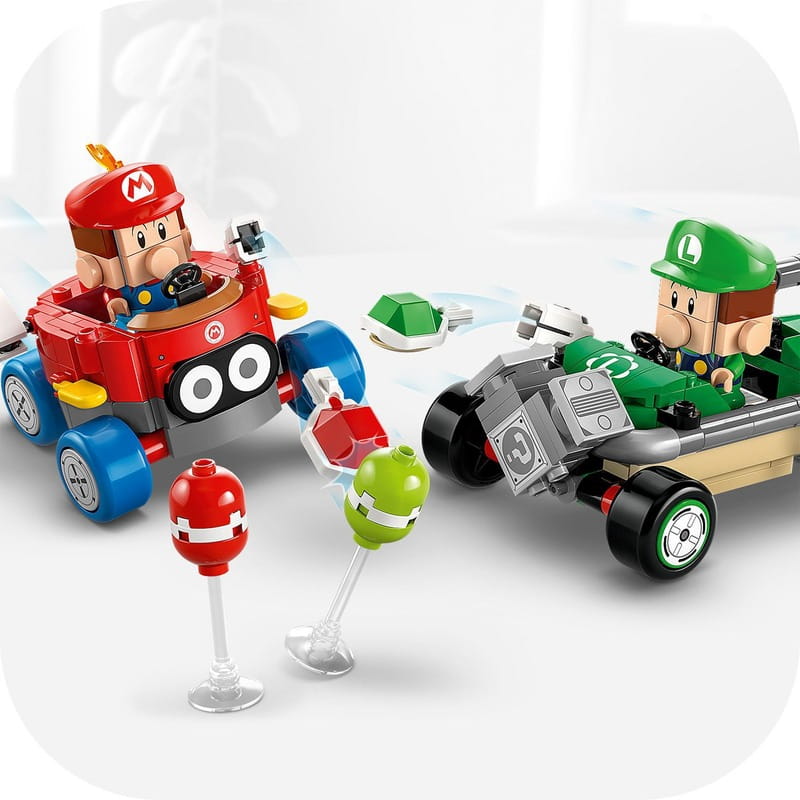 Конструктор LEGO Super Mario Mario Kart – Baby Mario vs. Baby Luigi (72034)