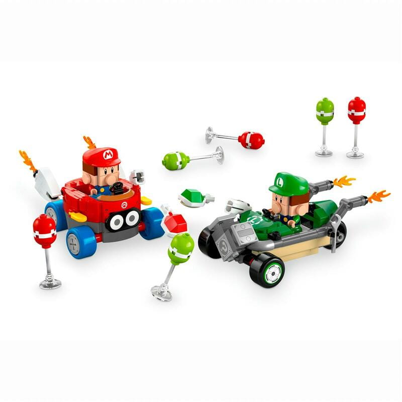 Конструктор LEGO Super Mario Mario Kart – Baby Mario vs. Baby Luigi (72034)