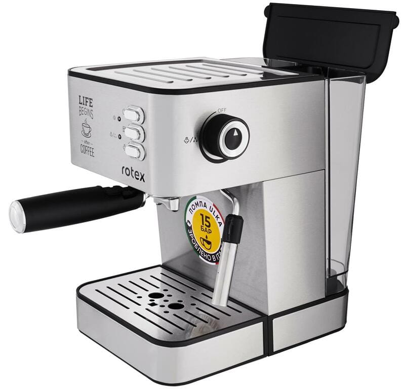 Кофеварка рожковая Rotex RCM750-S Life Espresso