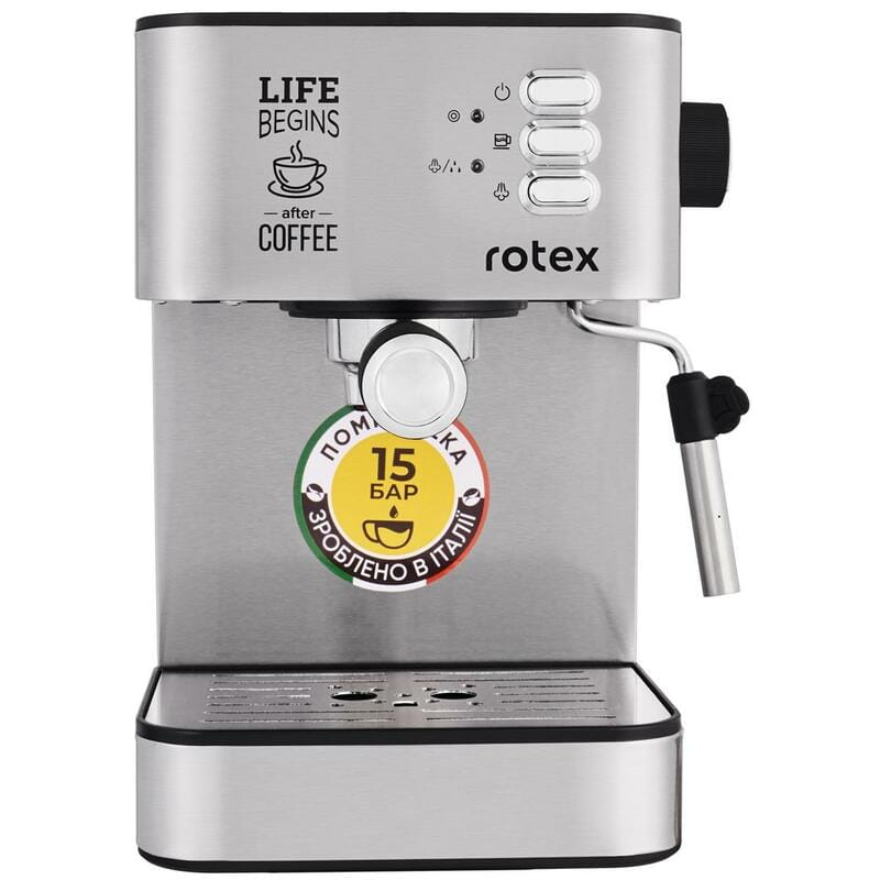 Кофеварка рожковая Rotex RCM750-S Life Espresso