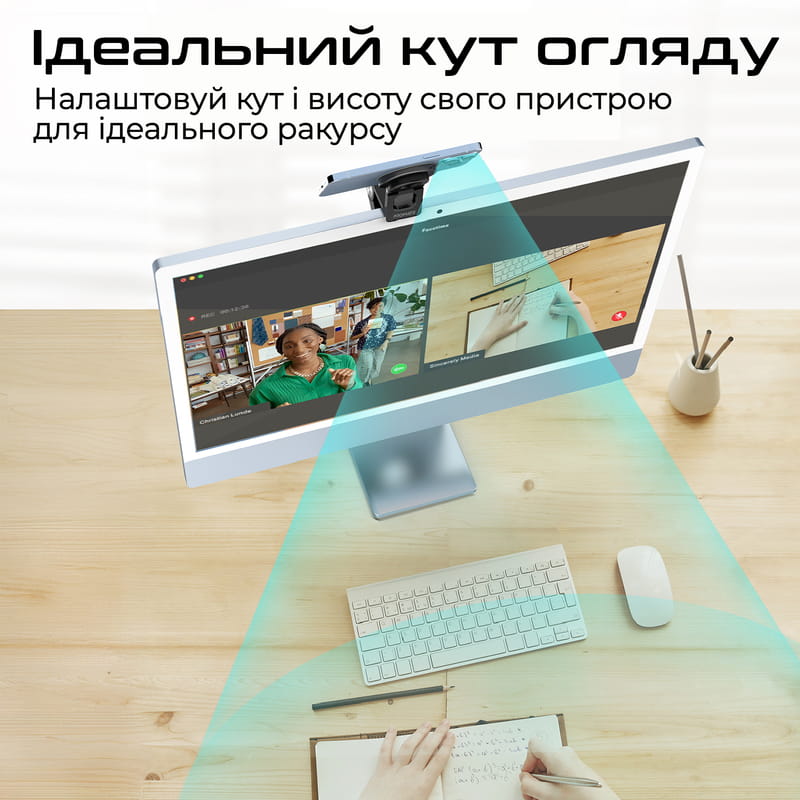 Тримач для смартфона магнітний Promate VersaMount Black