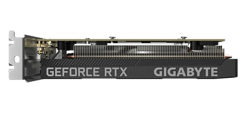 Видеокарта GF RTX 3050 6GB GDDR6 Low Profile OC Gigabyte (GV-N3050OC-6GL)