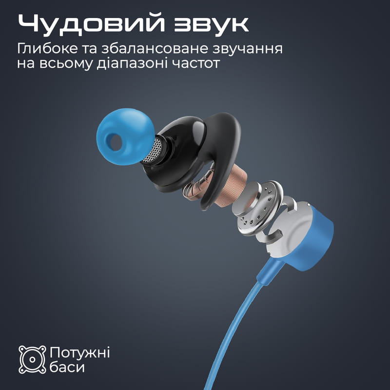 Bluetooth-гарнитура Promate Blend Blue