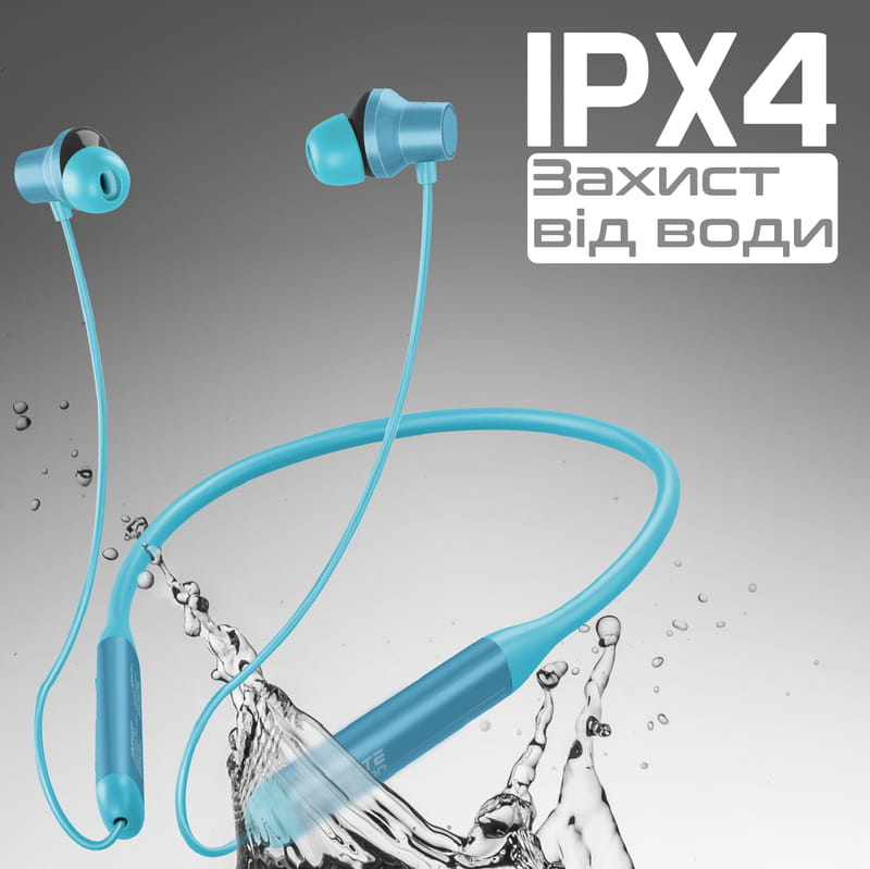 Bluetooth-гарнитура Promate Velcon Blue