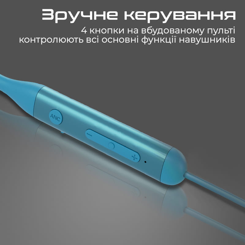 Bluetooth-гарнитура Promate Velcon Blue