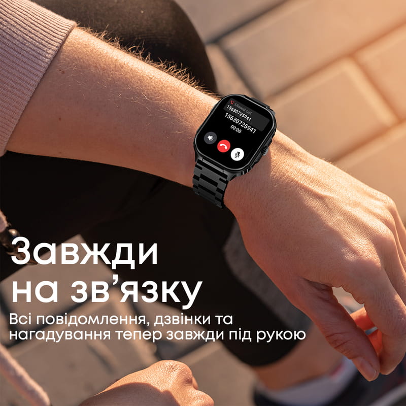 Смарт-годинник HiFuture Ultra3 Pro Black