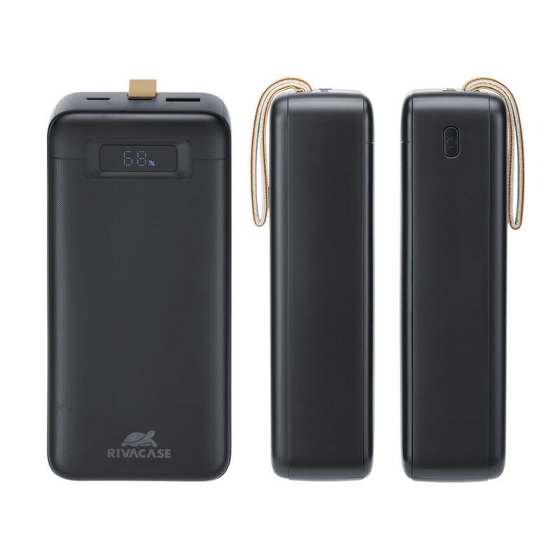 Универсальная мобильная батарея Rivacase Rivapower 30000 mAh, PD 65W Black (VA1083)