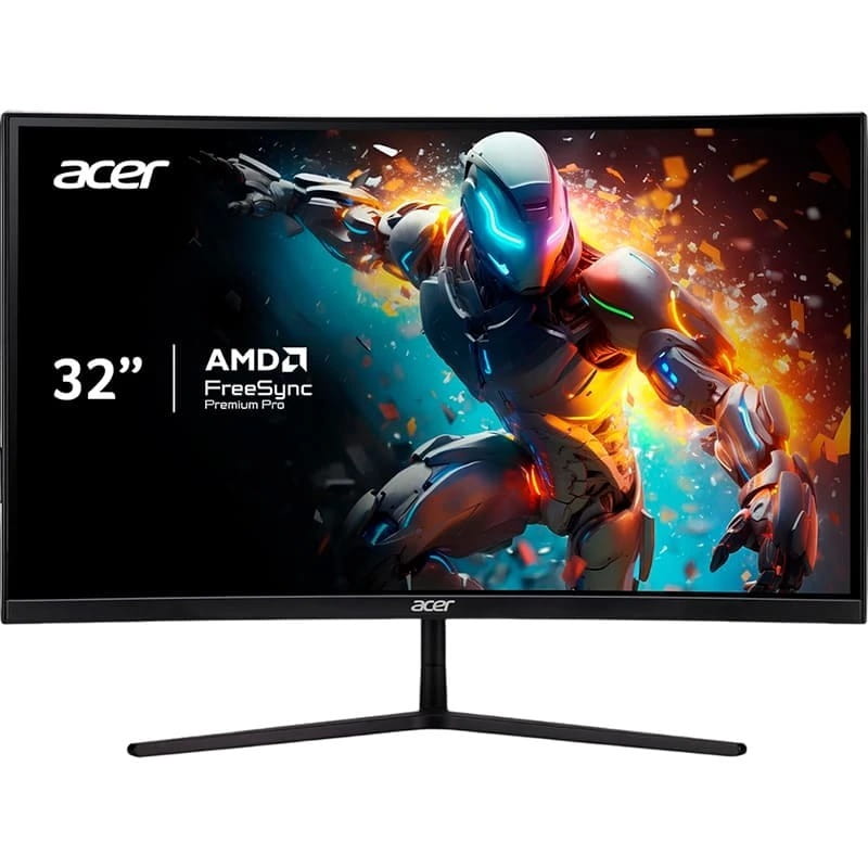 Монітор Acer 31.5" EI322QURPbmiippx (UM.JE2EE.P04) VA Black Curved 165Hz