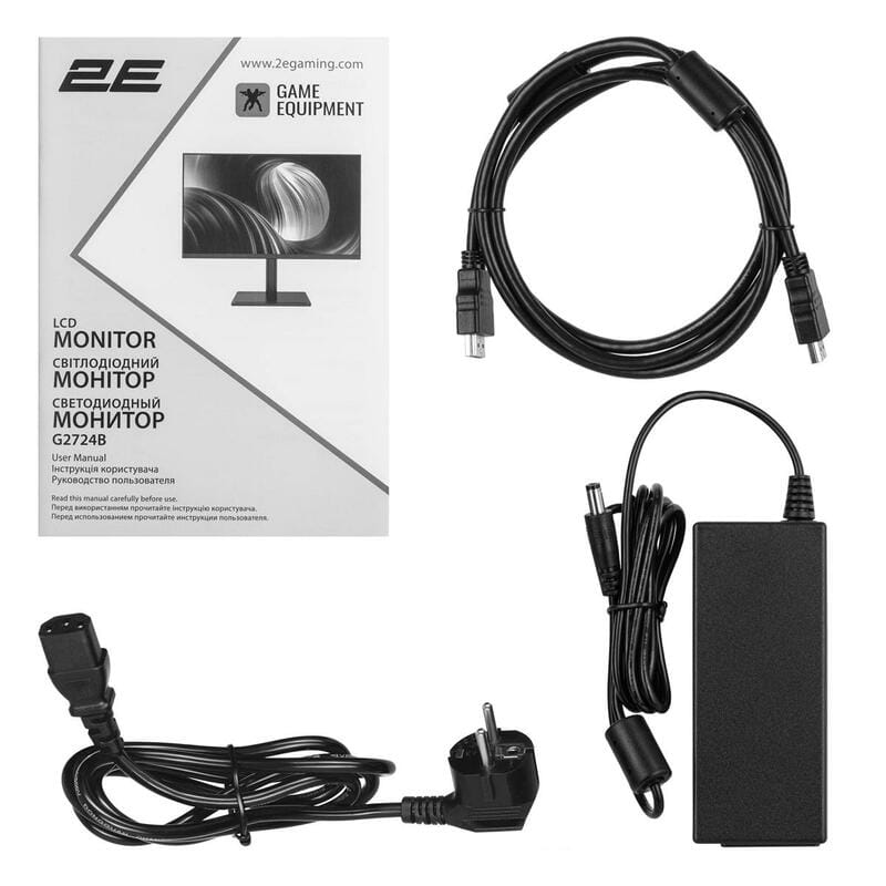 Монітор 2E Gaming 27" G2724B (2E-G2724B-01.UA) IPS Black 180Hz