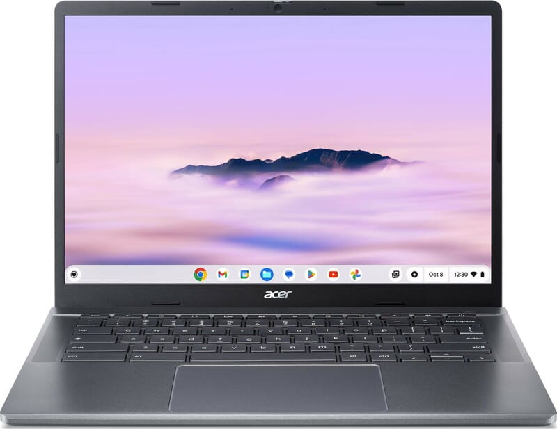 Ноутбук Acer Chromebook Plus 514 CB514-4H-390E (NX.KUZEU.001) Steel Gray