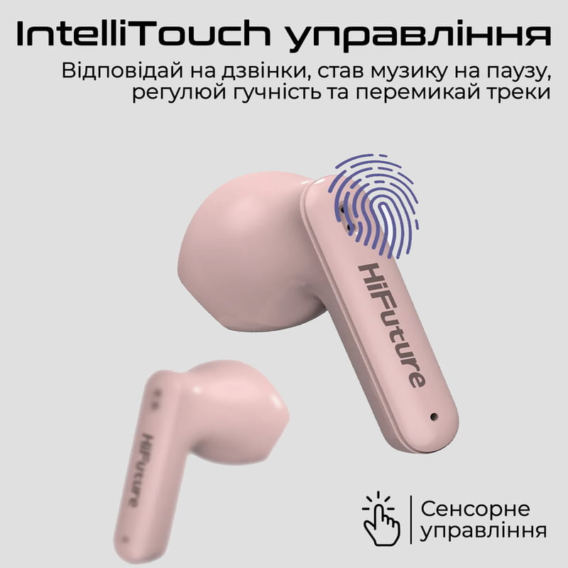 Bluetooth-гарнитура HiFuture ColorBuds2 Pink (colorbuds2.pink)