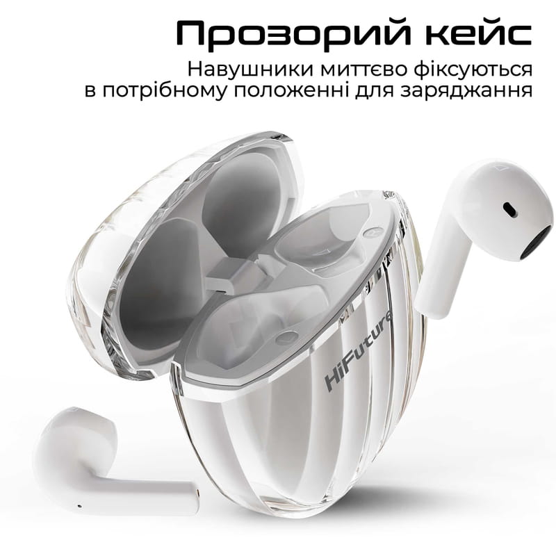 Bluetooth-гарнитура HiFuture FlyBuds3 White (flybuds3.white)