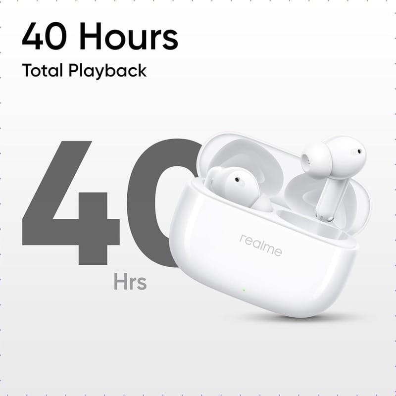 Bluetooth-гарнитура Realme Buds T310 White