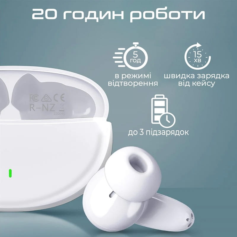 Bluetooth-гарнитура Promate Lush White