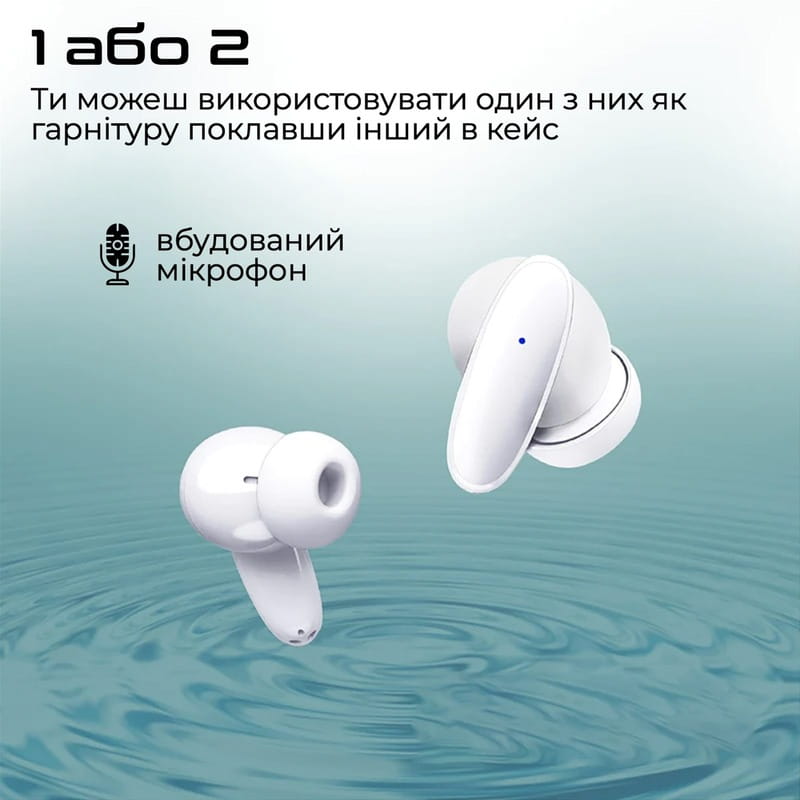 Bluetooth-гарнитура Promate Lush White