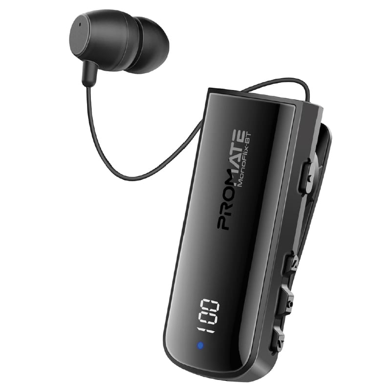 Bluetooth-гарнитура Promate Monoflix-bt Black