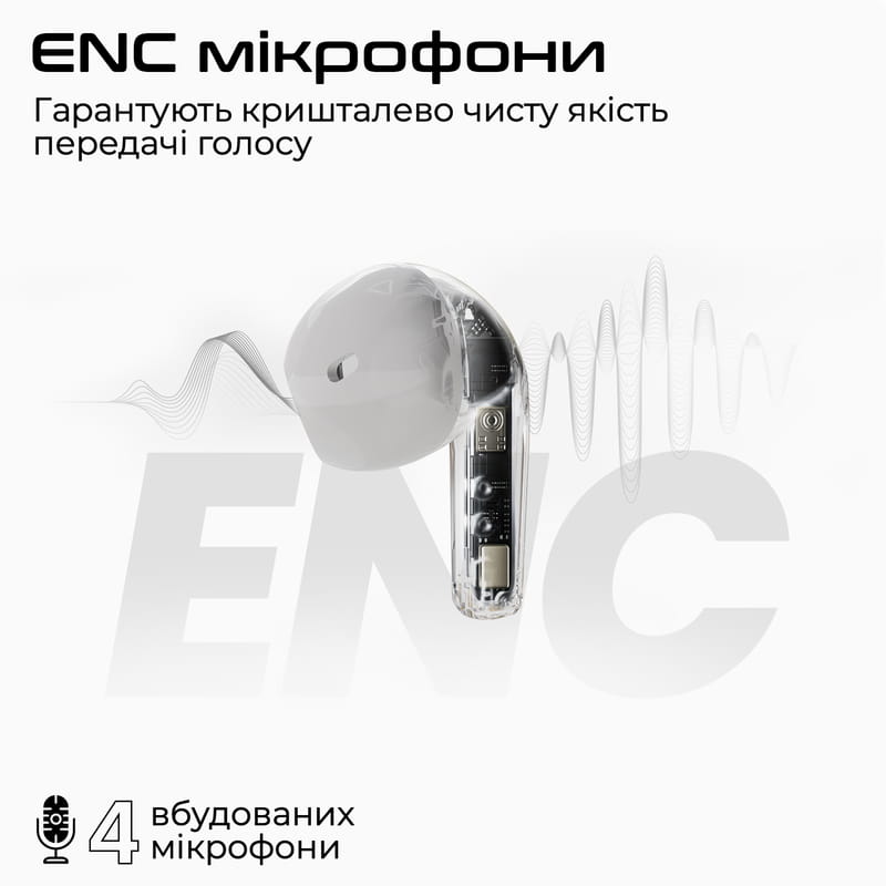 Bluetooth-гарнітура HiFuture FlyBuds3 Blue