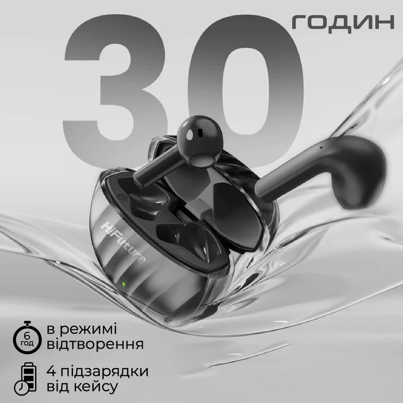 Bluetooth-гарнітура HiFuture FlyBuds3 Blue