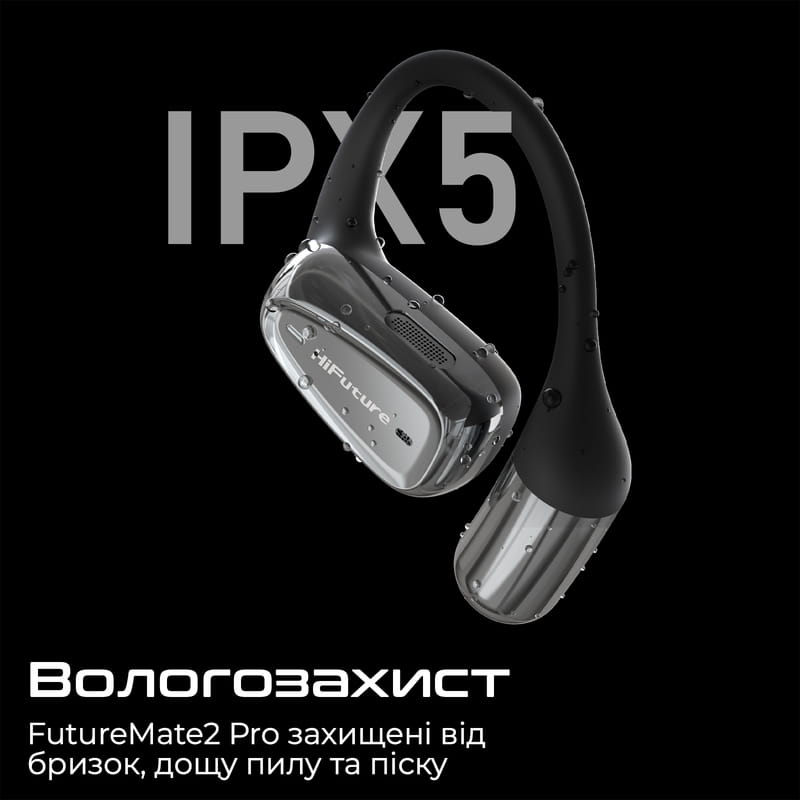 Bluetooth-гарнітура HiFuture FutureMate2 Pro Black