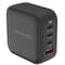 Фото - Зарядное устройство Promate GaNPort4-100PD 100W Black | click.ua
