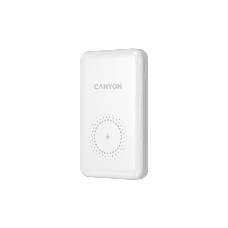 Универсальная мобильная батарея Canyon PB-1001 10000mAh White (CNS-CPB1001W)