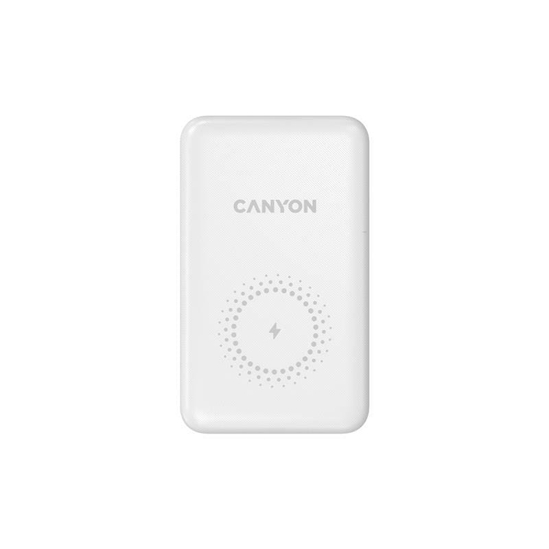 Универсальная мобильная батарея Canyon PB-1001 10000mAh White (CNS-CPB1001W)