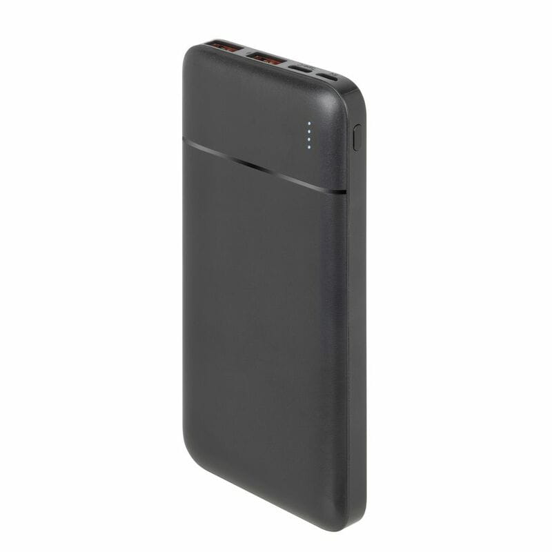 Універсальна мобільна батарея Rivacase Rivapower 10000 mAh 22,5 Вт Black (VA2101)