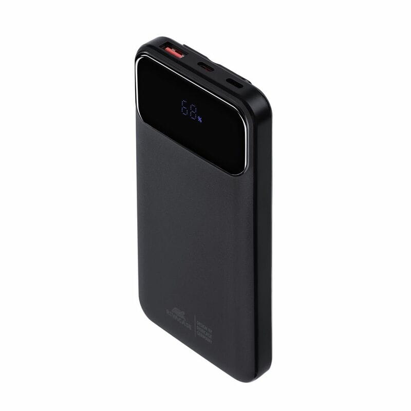 Универсальная мобильная батарея Rivacase Rivapower 10000 mAh 22,5 Вт Black (VA2211)