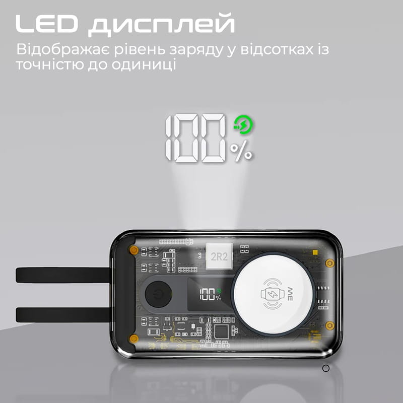 Універсальна мобільна батарея Promate Mavrix 10000mAh 35W Black
